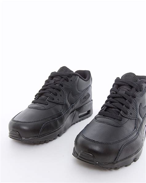 nike air max 90 leather gs 833412-001 zwart|Nike Air Max 90 Leather Grade.